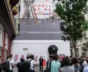 Odsłonięcie muralu na 30-lecie V4 w Warszawie
