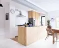 kitchen with direct access to the garden