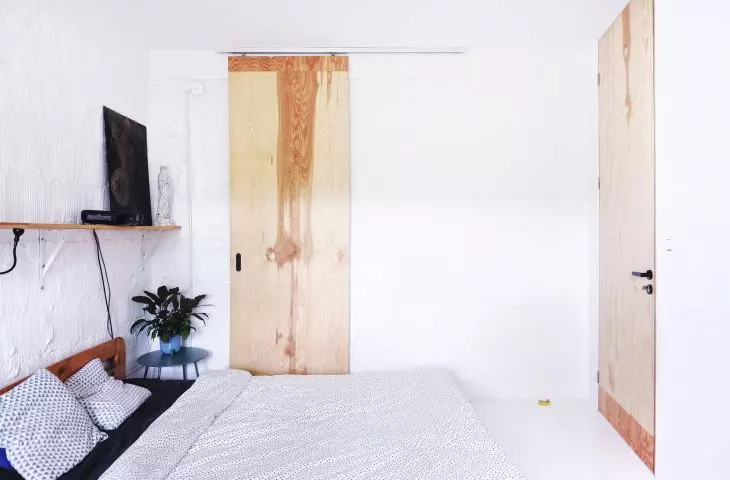 interior of one of the bedrooms