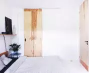 interior of one of the bedrooms