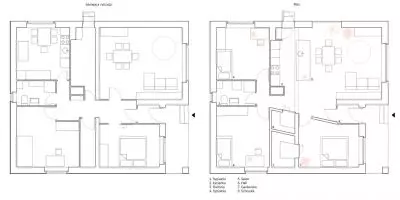 views before and after remodeling rzuty before and after remodeling