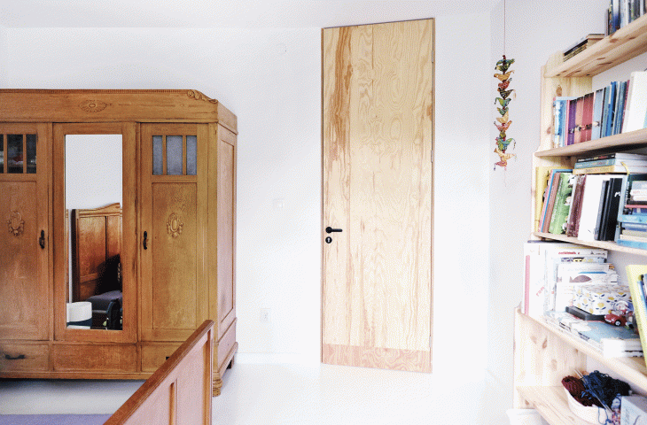 inside the house