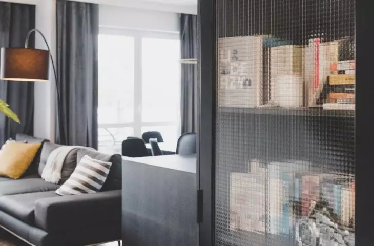 view of the living area