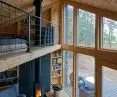 Bookworm Cabin, wnętrze