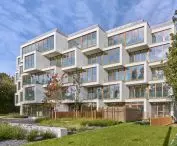apartamentowiec przy ulicy Potockiej w Warszawie