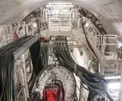 Lodz cross-town tunnel under construction 
