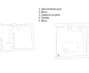 projection before and after reconstruction