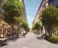 Preliminary visuals of Krupnicza Street after reconstruction