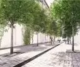 Preliminary visuals of Krupnicza Street after reconstruction