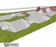 Projekt skateparku i pumptracka