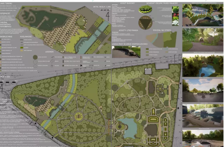 Project to revitalize Schön Park in Sosnowiec