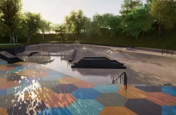 Project to revitalize Schön Park in Sosnowiec 