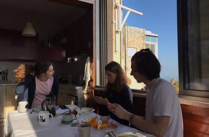 Maria Jeleńska i inni studenci