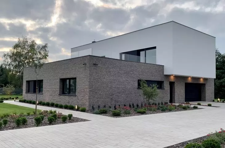 Home Fitted on a Cloudy Day