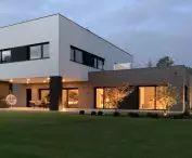 House Fitted, evening lighting