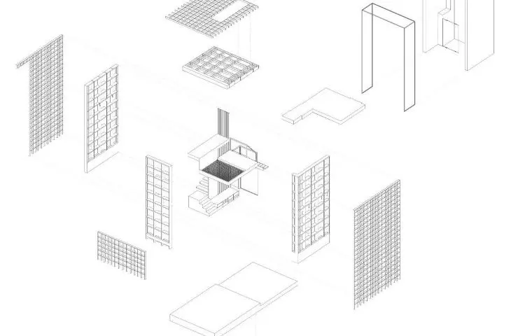 The Net project, construction