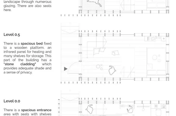 The Net project, floor plans