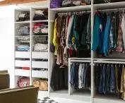 Spacious dressing room