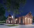 Visualization of the train station in Sochaczew after modernization