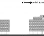 Mediateka we Wrocławiu, przekrój i elewacja