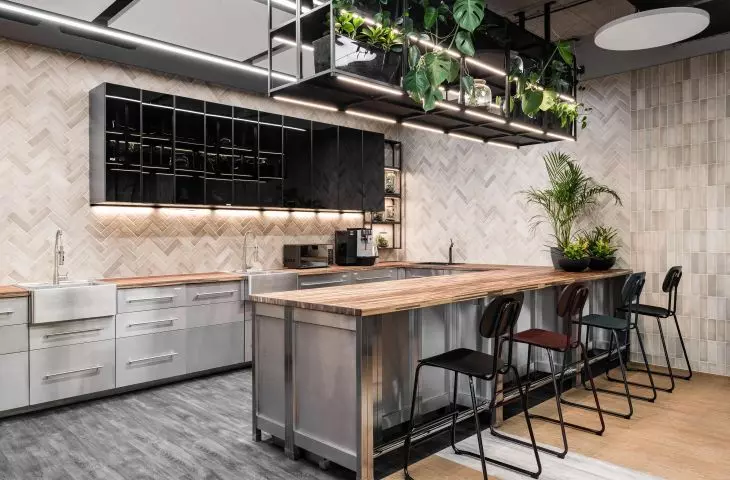 Kitchen resembles home 