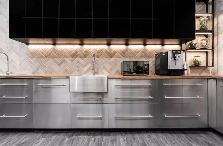 Shared kitchen at Columbus Energy
