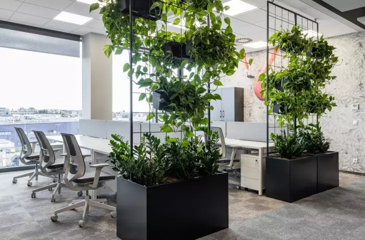 Columbus Energy office in Krakow, open space