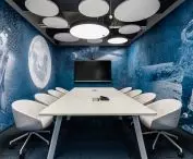 Columbus Energy office, space theme