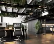 Visualization of an office building on the MTP grounds at Grunwaldzka Street in Poznań, by CDF Architekci.