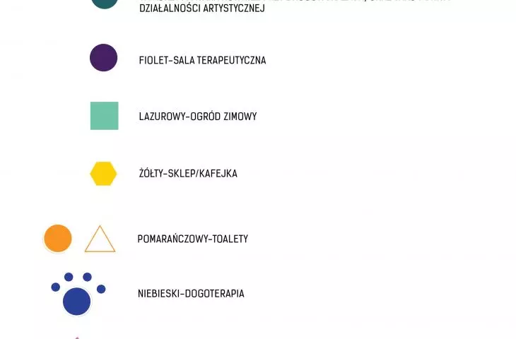 Projekt Domu Pomocy Społecznej w Krakowie, identyfikacja wizualna