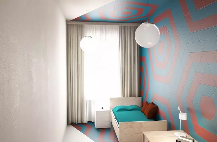 Projekt Domu Pomocy Społecznej w Krakowie, pokój
