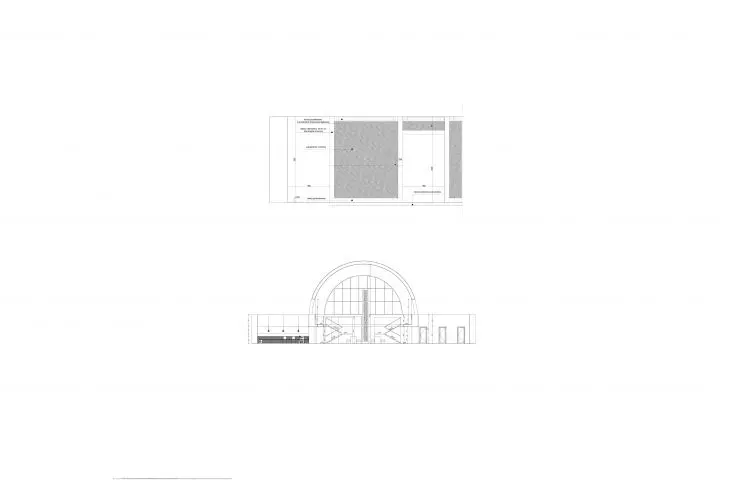 Jododajnia in Katowice, cross sections