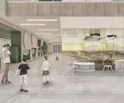 Projekt multidyscyplinarnego przedszkola w Kaliszu, strefa zabaw