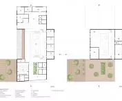 Projekt multidyscyplinarnego przedszkola w Kaliszu, rzuty