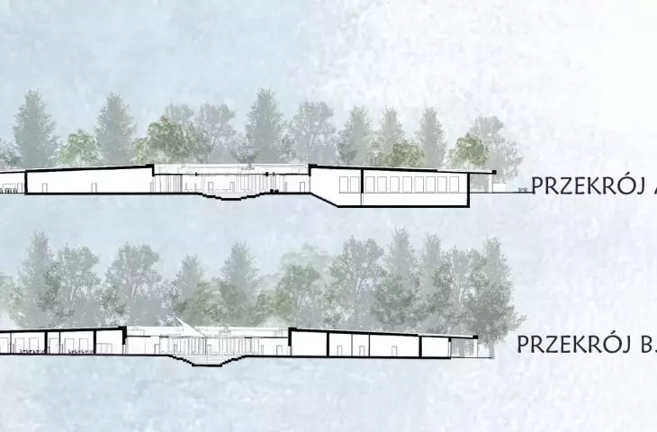 Projekt Sun School, przekroje