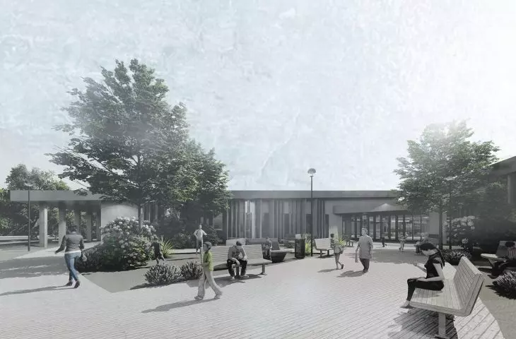 Projekt Sun School, wejście