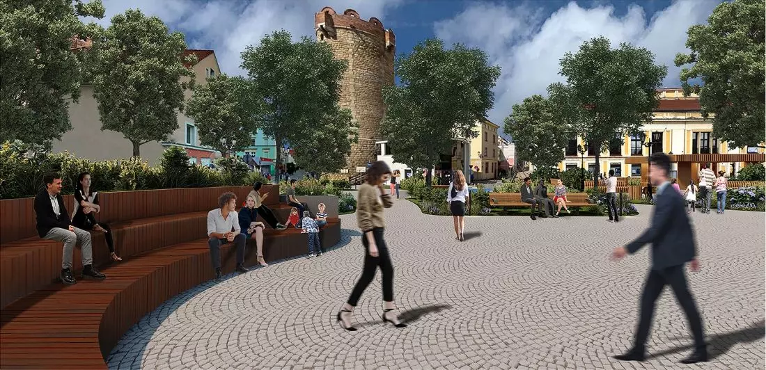 Centralny punkt placu