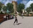 Design of Wladyslaw Reymont Square in Zlotorya