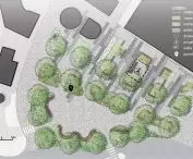 Wladyslaw Reymont Square in Zlotorya, development