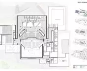 Competition design for the headquarters of the CAMERIMAGE European Film Center in Toruń