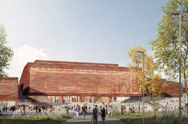 Competition design for the headquarters of the CAMERIMAGE European Film Center in Toruń