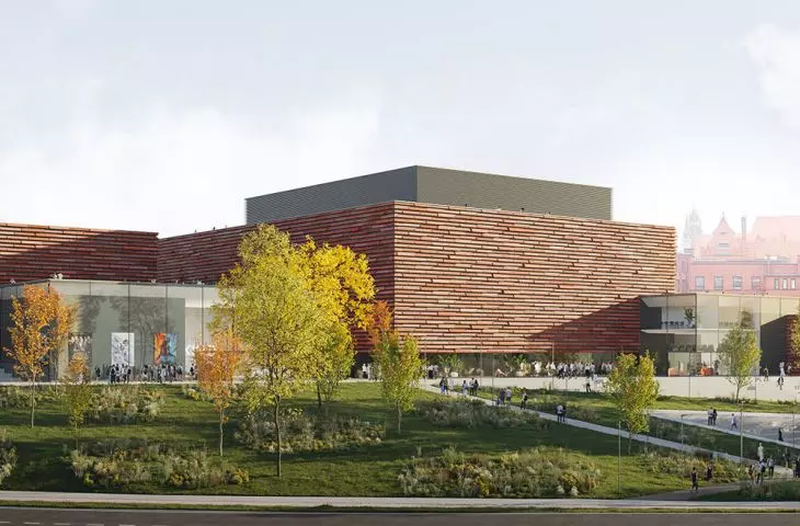 Competition design for the headquarters of the CAMERIMAGE European Film Center in Toruń