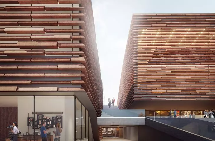 Competition design for the headquarters of the CAMERIMAGE European Film Center in Toruń