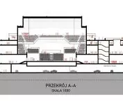 Competition design for the headquarters of the CAMERIMAGE European Film Center in Toruń