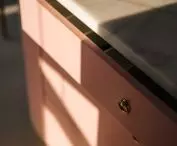 Island in the kitchen