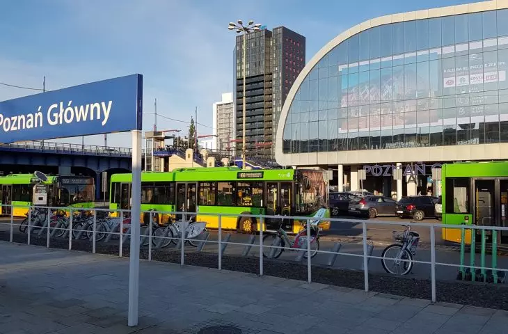Stacja Poznań Główny (wrzesień 2021)
