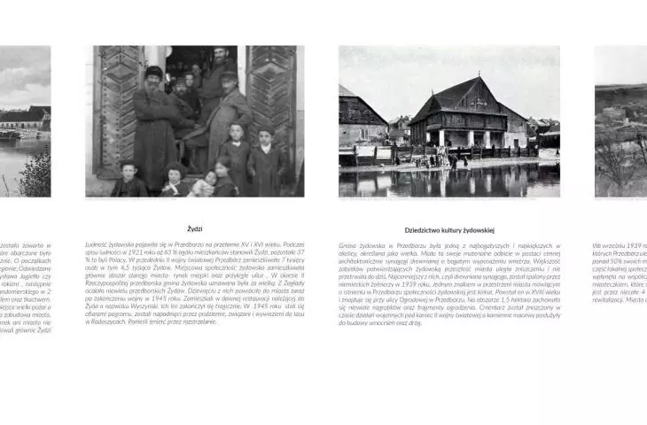 history of Przedbórz and the local Jewish community