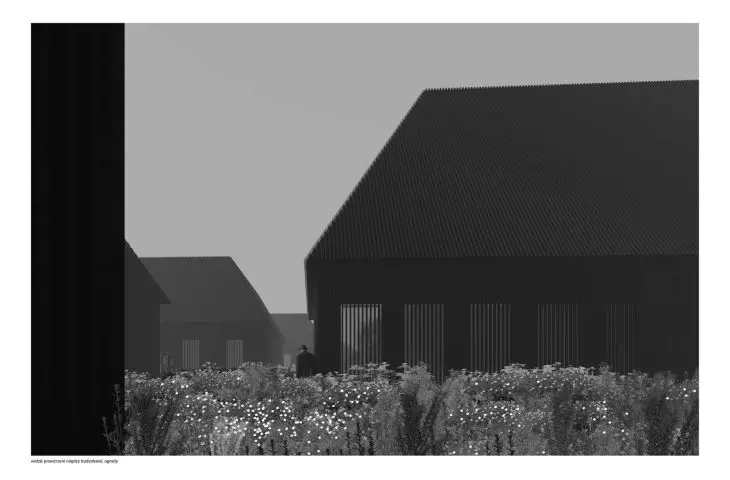 gardens between buildings