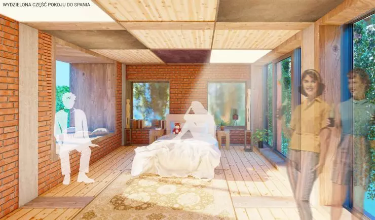 wizualizacja room interior