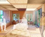 visualization of the room interior
